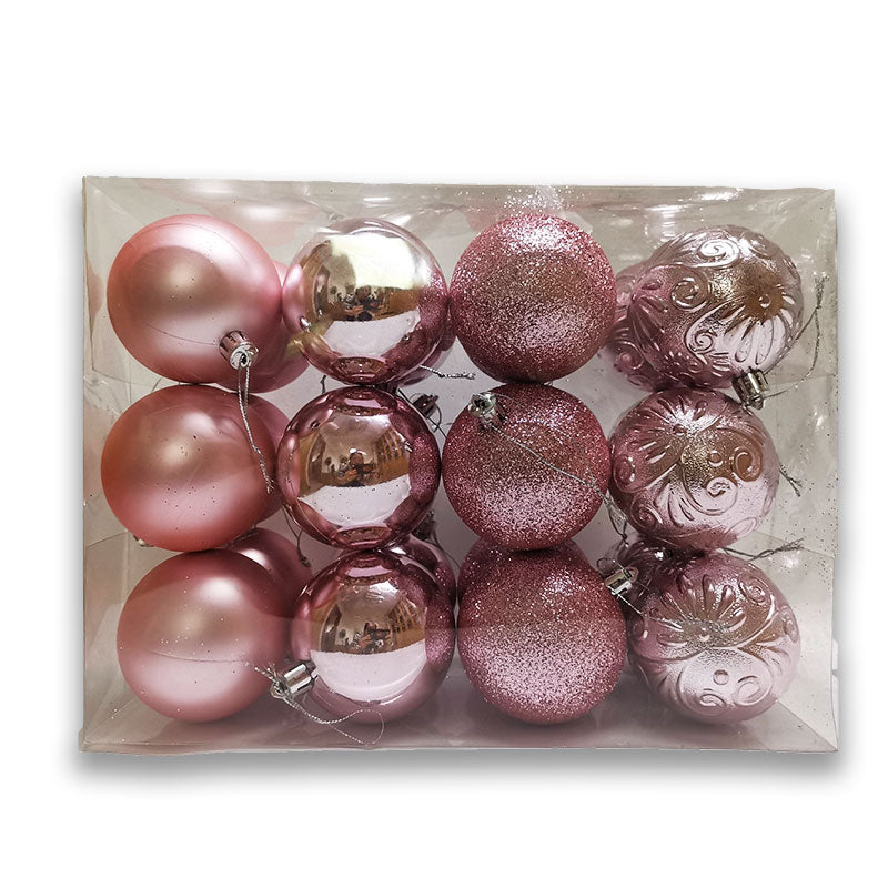 COMING SOON - 70mm X 24pc BAUBLE BARREL - PALE PINK