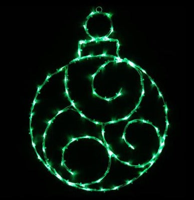 60cm LED BAUBLE ORNAMENT TWINKLE