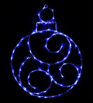 60cm LED BAUBLE ORNAMENT TWINKLE