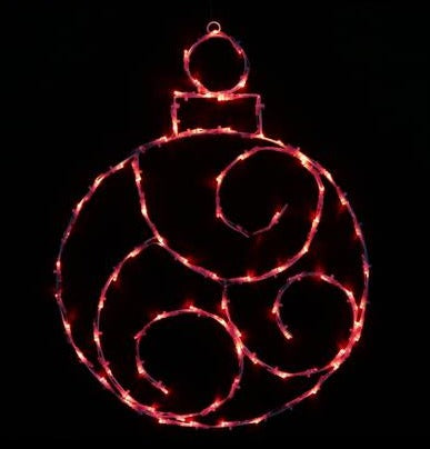 60cm LED BAUBLE ORNAMENT TWINKLE