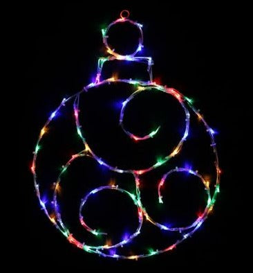 60cm LED BAUBLE ORNAMENT TWINKLE