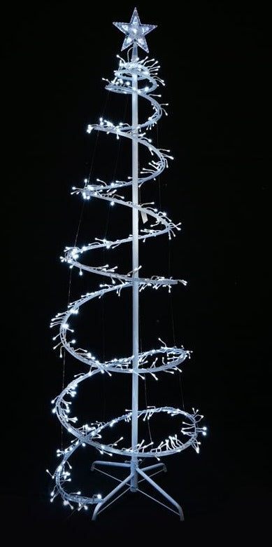 COMING SOON - LED CLUSTER SPIRAL TREE