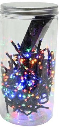 TIMER LEDs CLUSTER 200pc B/O IN JAR