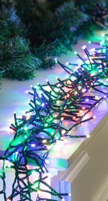 TIMER LEDs CLUSTER 200pc B/O IN JAR