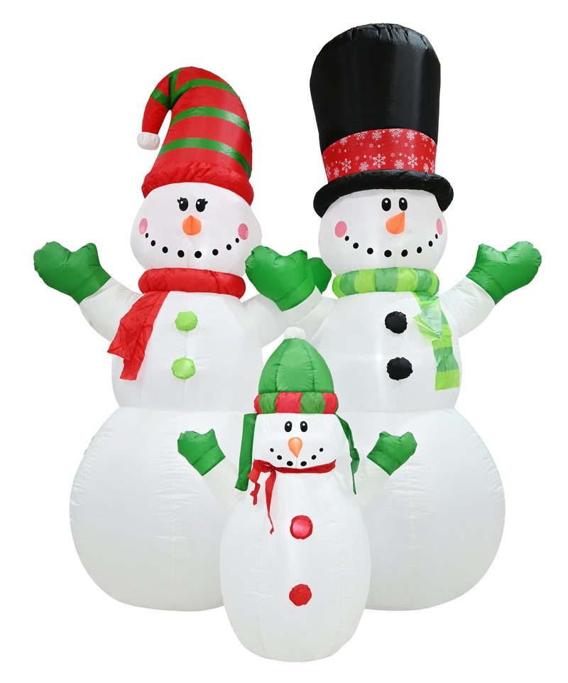 AIRPOWER SNOWMEN FAMILY 3pc