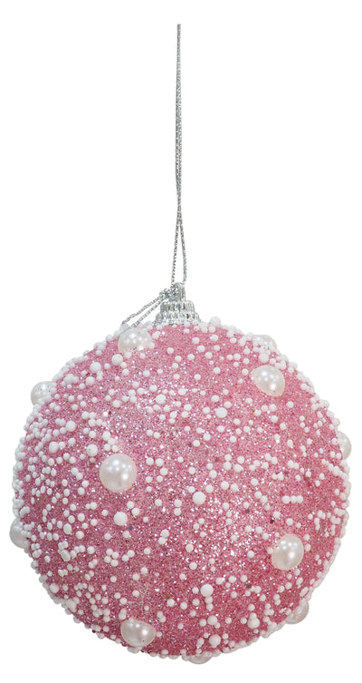 PEARL SNOW BAUBLE