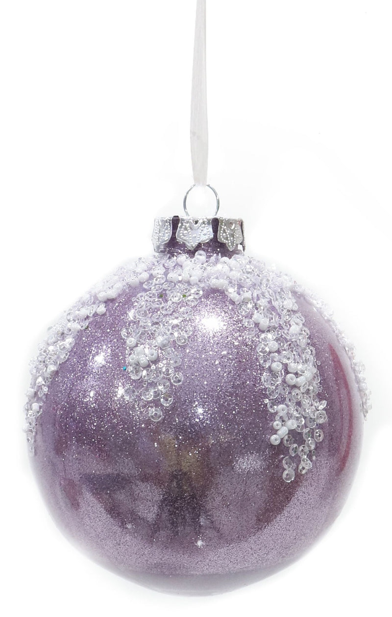 COMING SOON - SNOWCAPPED PEARL BAUBLE
