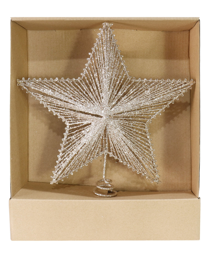 COMING SOON - GLITTER SPARKLE TREE TOP STAR