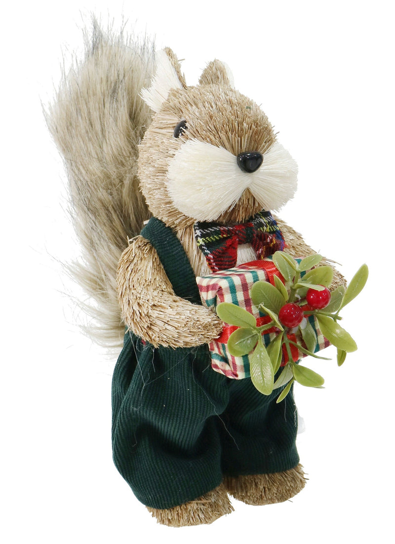 SISAL TARTAN DRESSED SQUIRREL