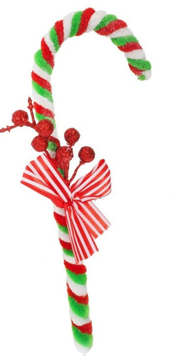 HANGING PLUSH BERRY CANDY CANE