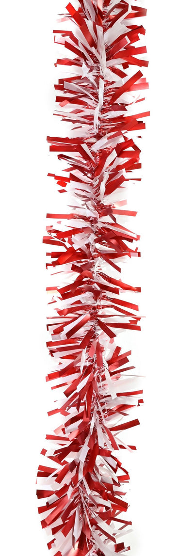 COMING SOON - CANDY CANE TINSEL WIDE CUT