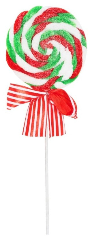 SWIRLY PLUSH LOLLIPOP PICK