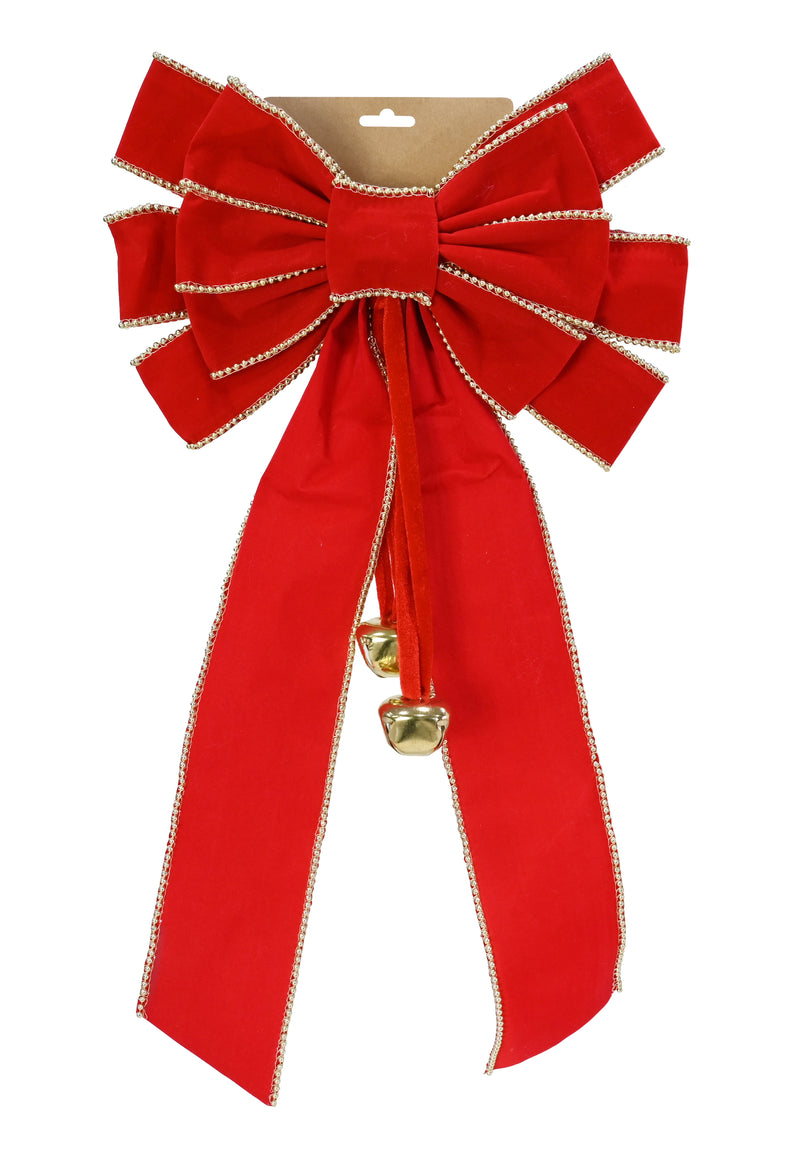 RED BOW WITH BELLS