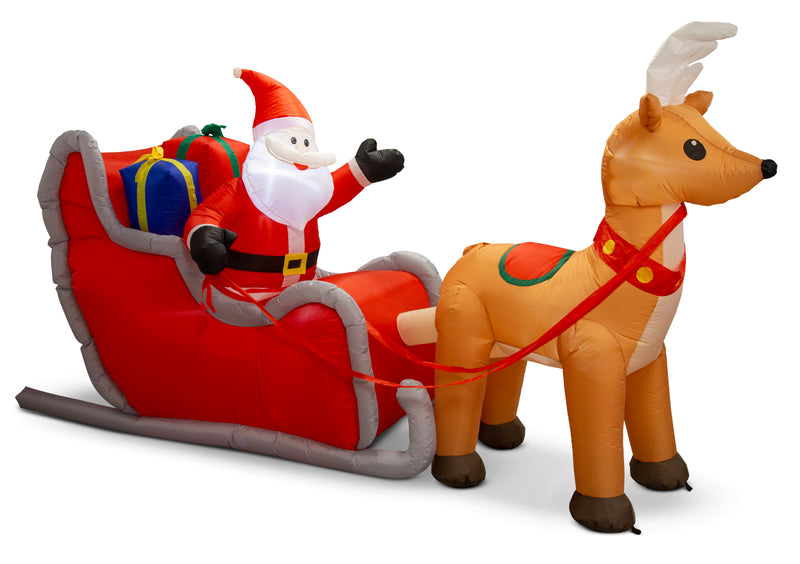 3m AIRPOWER JUMBO SANTA SLEIGH
