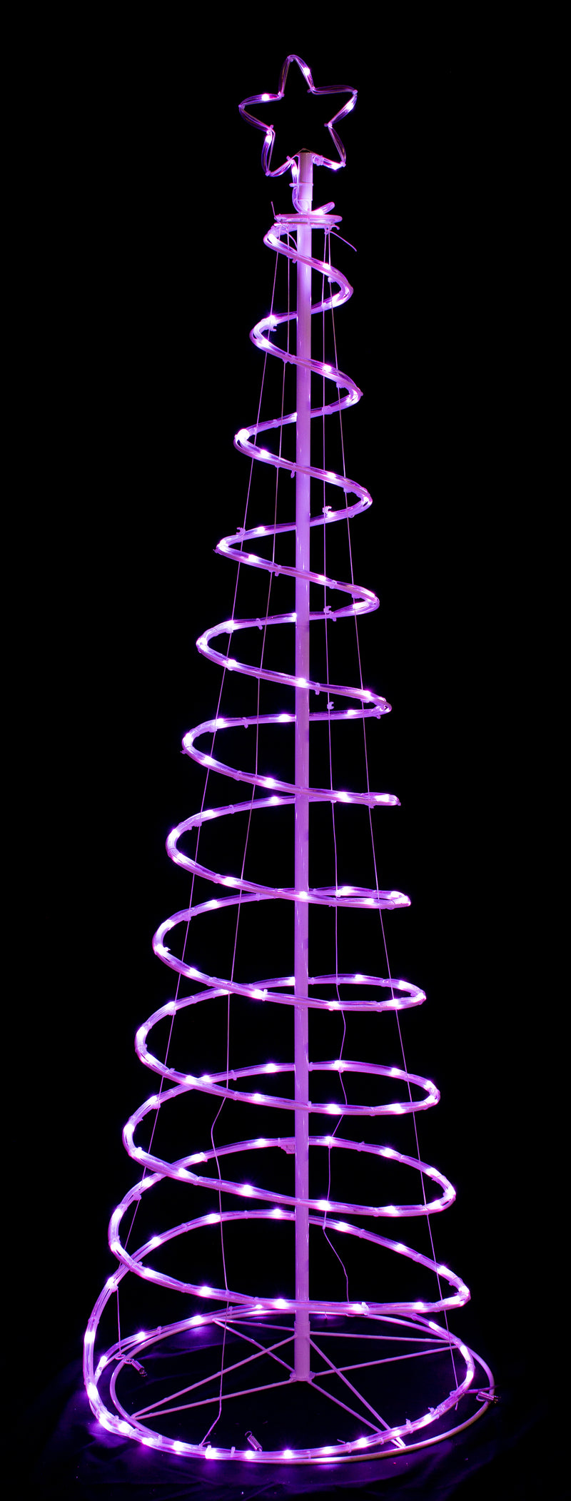 180cm LED RGB LIGHTSHOW SPIRAL TREE