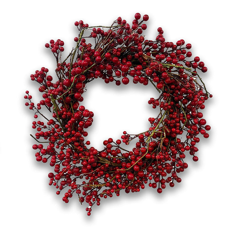COMING SOON - 60cm RED BERRY WREATH