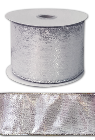 RIBBON SILVER FLECK 9m